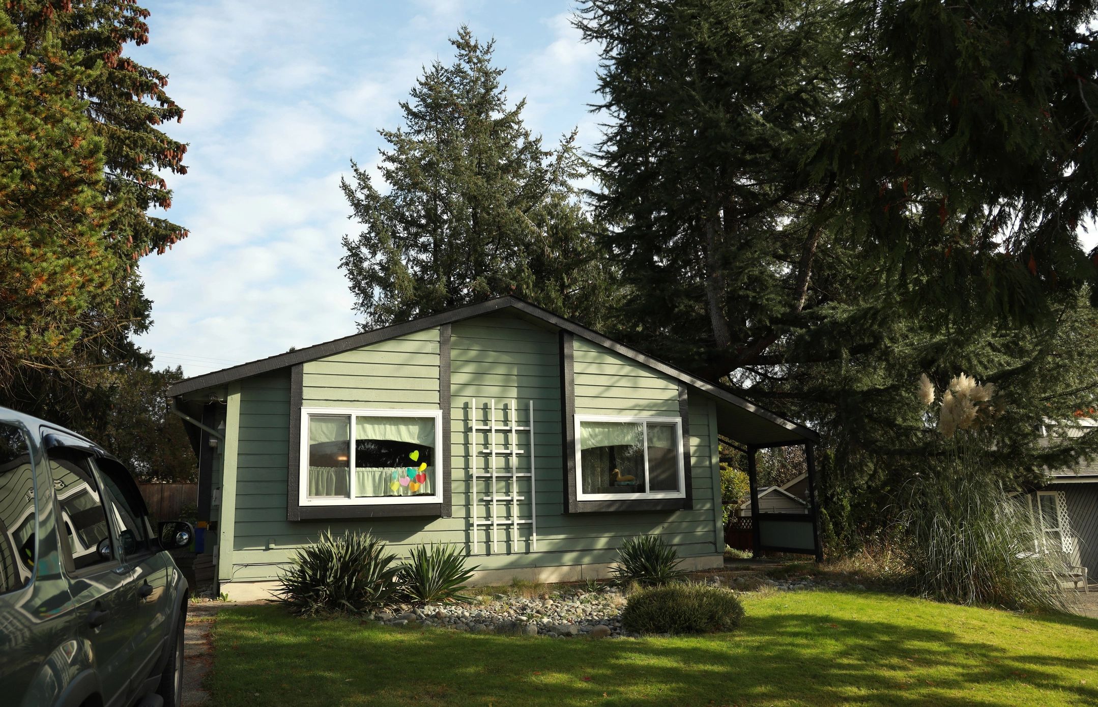 Suburban home exterior